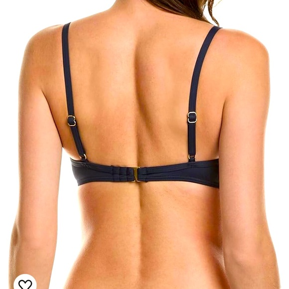 New Vince Camuto Women's Standard Draped Bikini Top Retail $78 - Picture 2 of 5